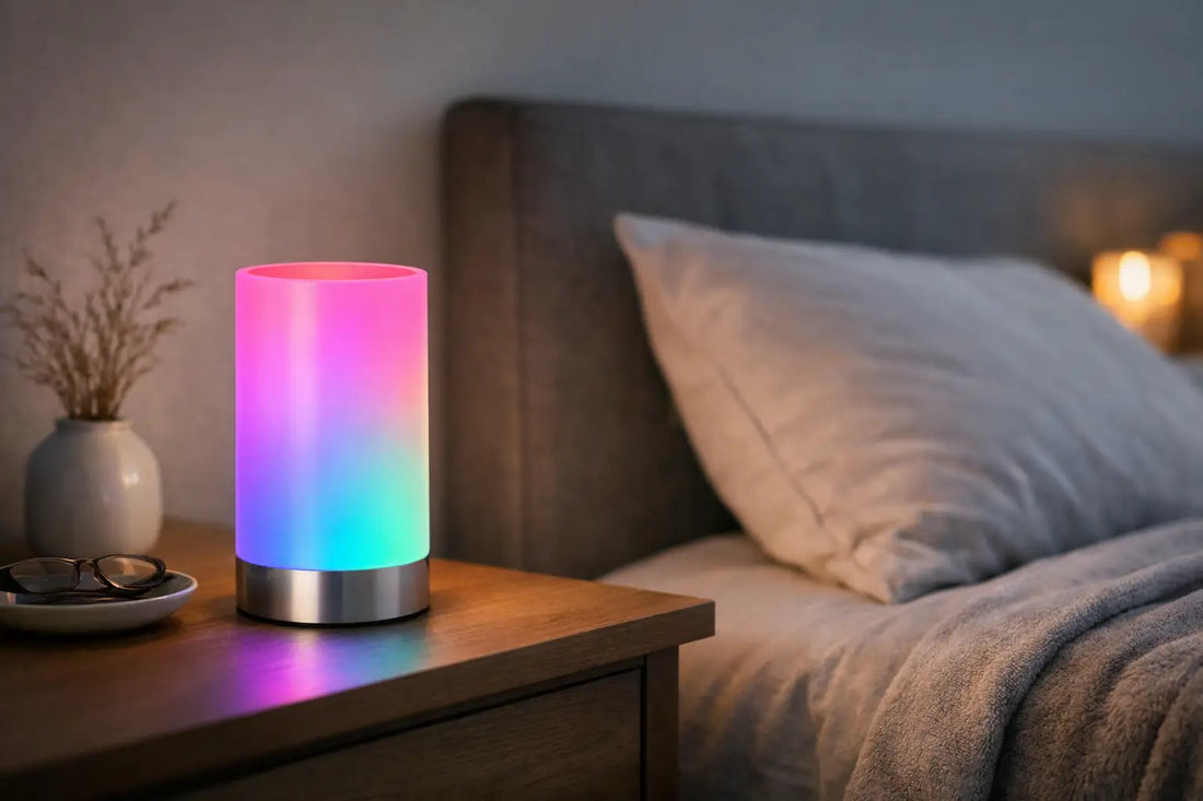 Lampe de chevet LED qui change couleur