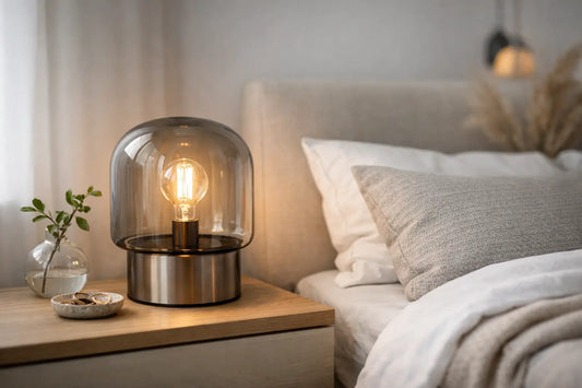 Lampe de chevet en verre design: bien la choisir
