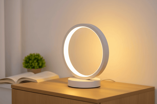 Lampe de Chevet Anneau Circulaire LED 20cm Dimmable