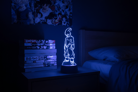 Lampe de Chevet Dragon Ball Buu 3D Acrylique LED 14 / 16 color with remote