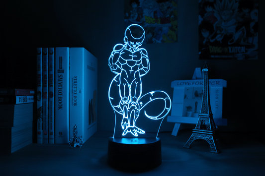 Lampe de Chevet Dragon Ball Freezer 3D Acrylique LED 15 / 16 color with remote