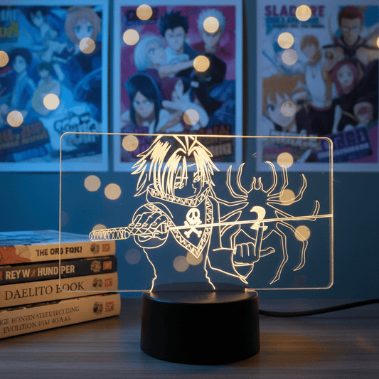 Lampe de Chevet Hunter x Hunter Feitan 3D Acrylique YD-655