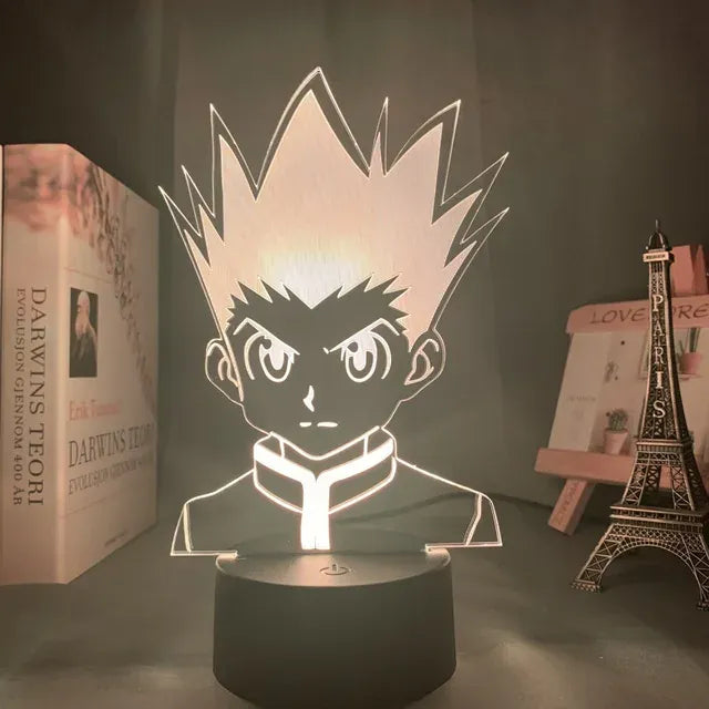Lampe de Chevet Hunter x Hunter Gon 3D Acrylique YD-892