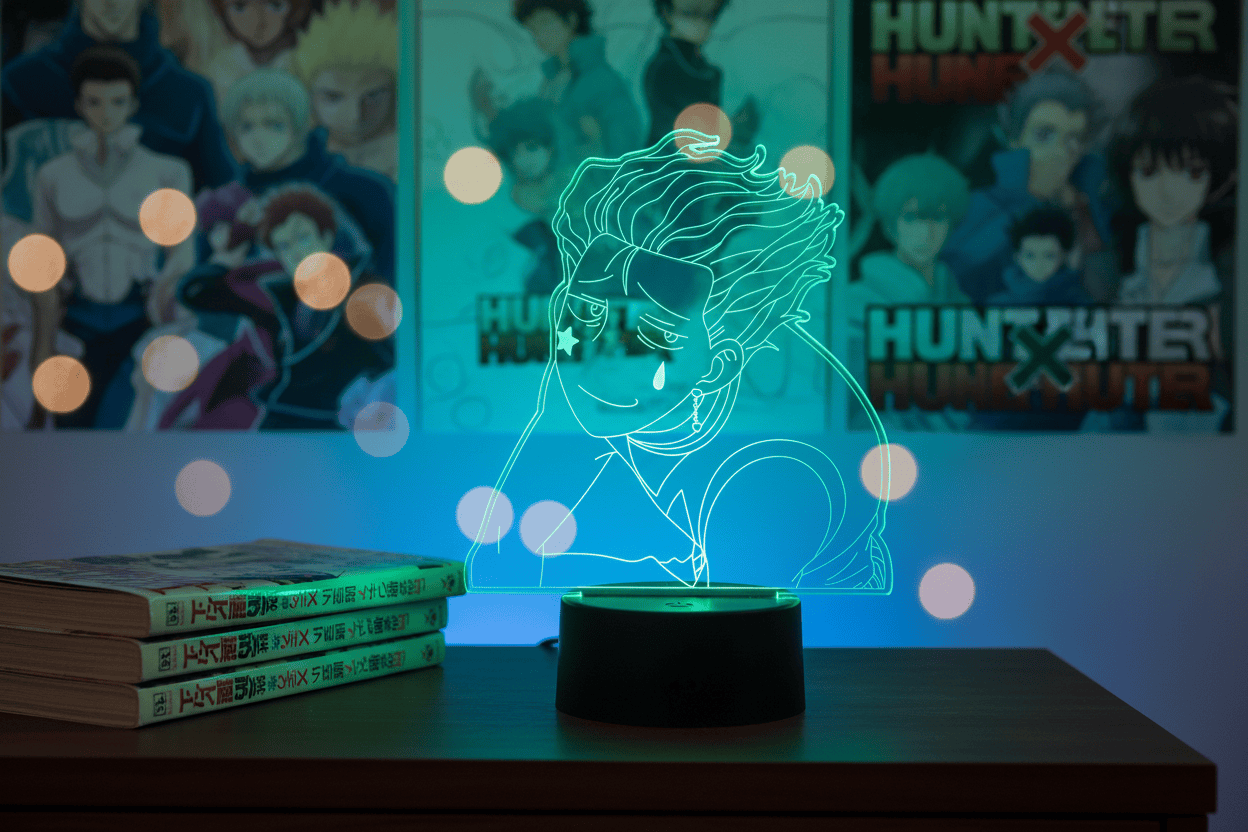 Lampe de Chevet Hunter x Hunter Hisoka 3D Acrylique YD-878