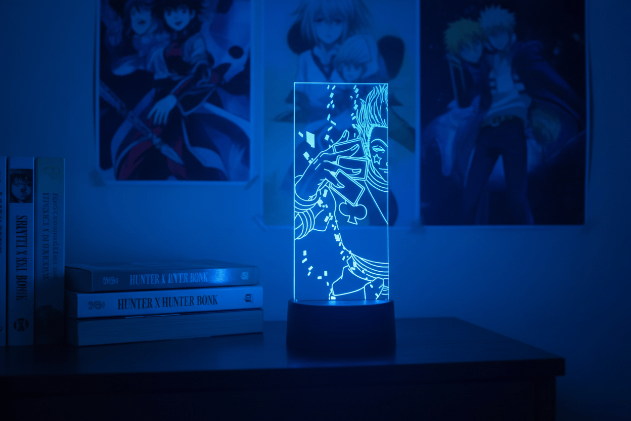 Lampe de Chevet Hunter x Hunter Hisoka 3D Acrylique YD-898