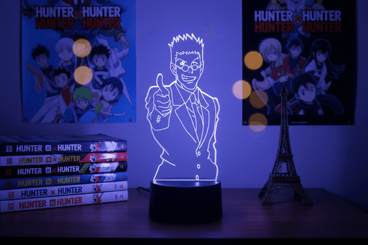 Lampe de Chevet Hunter x Hunter Leorio 3D Acrylique YD-670