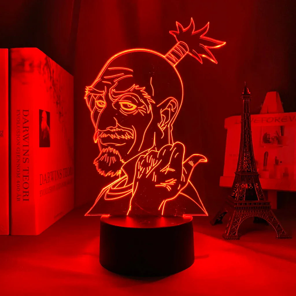 Lampe de Chevet Hunter x Hunter Netero 3D Acrylique YD-877