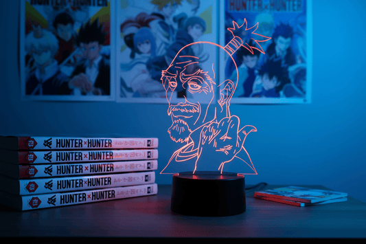 Lampe de Chevet Hunter x Hunter Netero 3D Acrylique YD-877