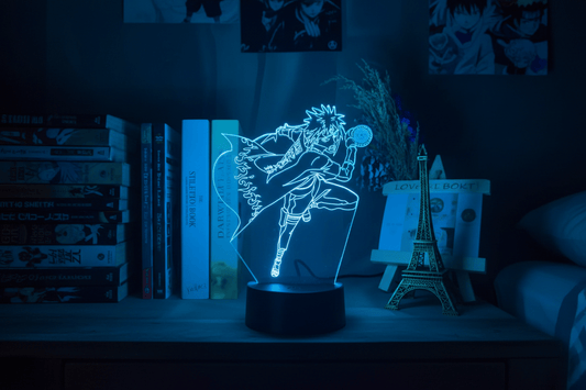 Lampe de Chevet Naruto Minato 3D Acrylique LED YD-836