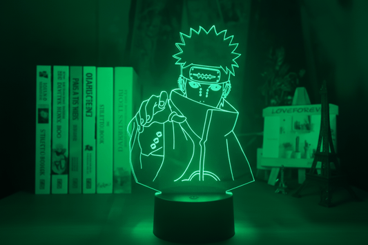 Lampe de Chevet Naruto Pain Nagato 3D Acrylique YD-833