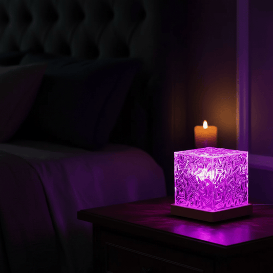 Lampe de Chevet Projecteur Aurora Vagues RGB 16 Couleurs Cube 16 Colors